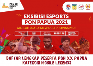 Daftar Peserta Mobile Legends PON XX Papua