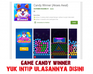 Game Penghasil Uang Candy Winner