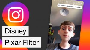 Filter Instagram Disney Pixar