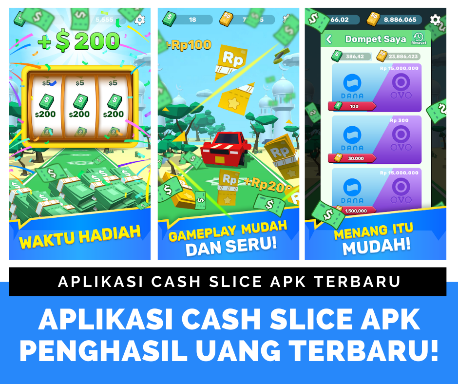 Aplikasi Cash Slice Apk Penghasil Uang Terbaru