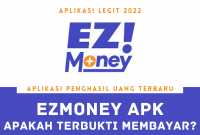 Aplikasi EZMoney Apk Penghasil Uang