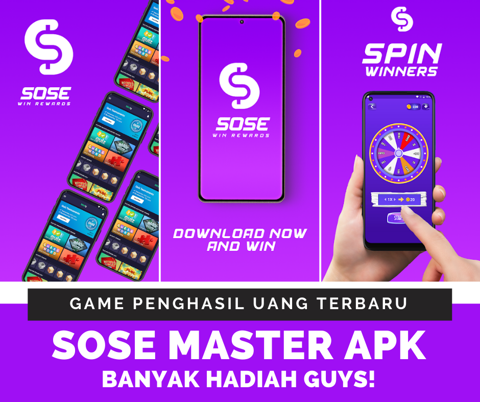 Aplikasi Sose Master Apk Penghasil Uang Terbaru