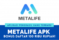Aplikasi MetaLife Apk Penghasil Uang