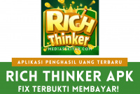 Aplikasi Rich Thinker Apk Penghasil Uang
