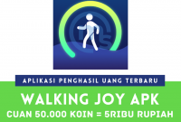 Aplikasi WalkingJoy Apk Penghasil Uang